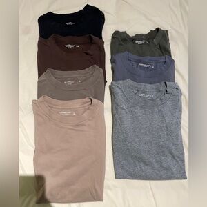 Abercrombie and Fitch Men’s Essential Tee (7 shirts)